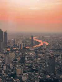バンコクの夕日と夜景を満喫！King Power Mahanakhon Skywalk