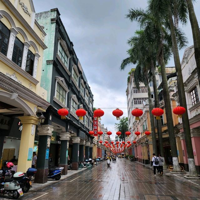 騎樓商店步行街