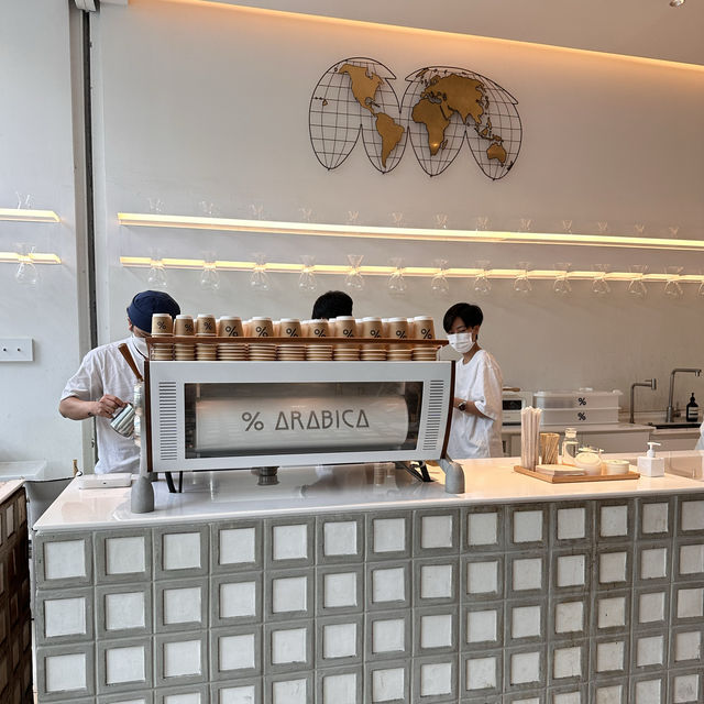 Arabica สาขา CTW เรียบๆแต่ดูดีจัง📍