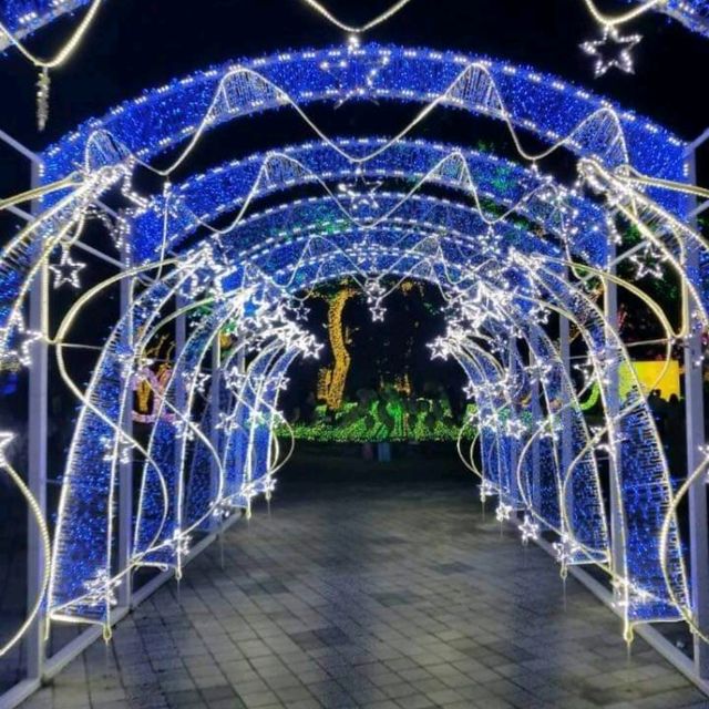 韓國冬天最有名 看夜燈🌟 安山星光村