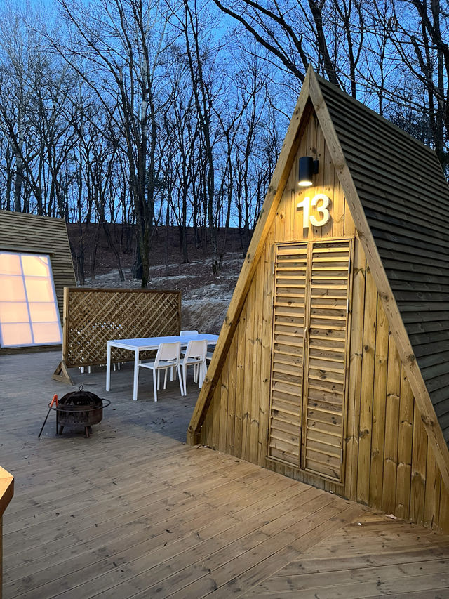 경기도 숲 속에 나만의 오두막 캠핑⛺️