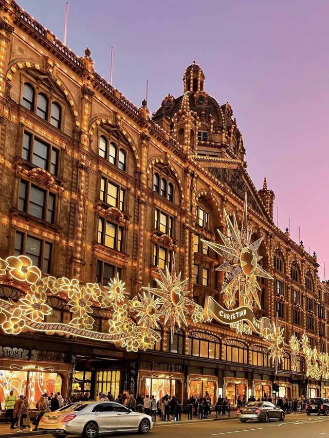 「英國必去打卡點」- Harrods百貨公司：奢華宮殿般的購物體驗，專賣高檔奢侈品牌