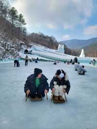 어른이도 신나는 하루종일 무제한 썰매타기❄️