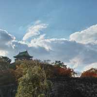 가을에 떠나본 오사카의 랜드마크 - 오사카성