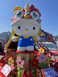 Hello Kitty 50周年‼️祈求好運氣😎海港城新年打卡位