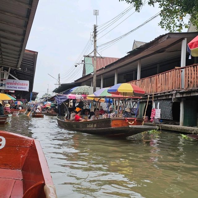 【タイ🇹🇭/行かなきゃ損！大人気水上マーケット】