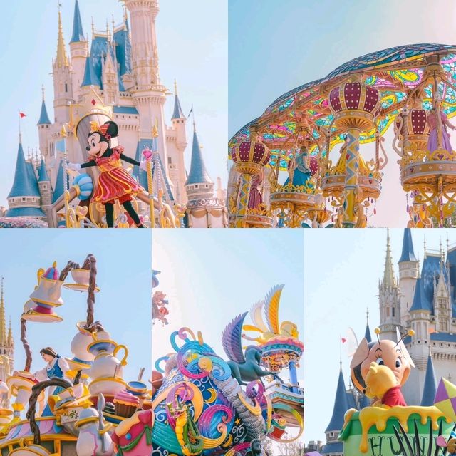 Tokyo Disneyland กับต้นซากุระสวยๆ