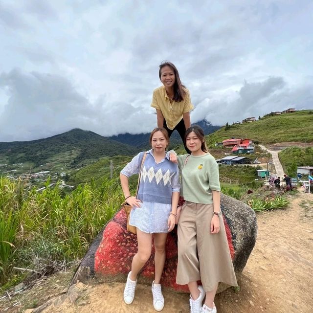 Colourful Sosodikon Hill in Kundasang