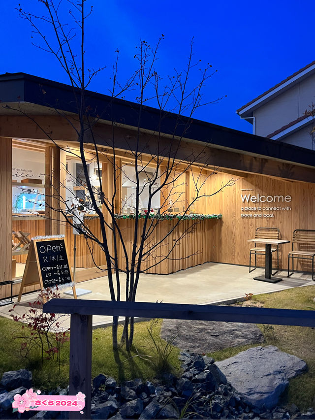 【山口カフェ】夜の雰囲気がすごく素敵なカフェ✨でもランチもおすすめ🍽