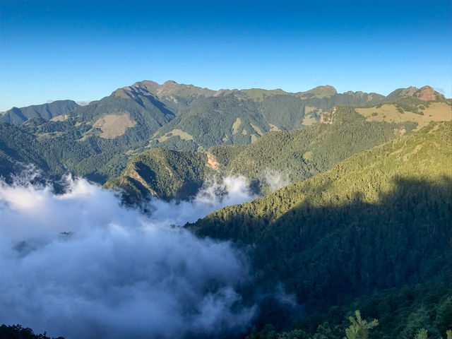 台灣桃山日出雲海