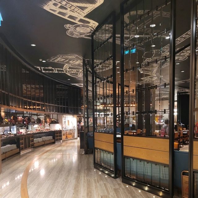 食物多元化的酒店自助午餐