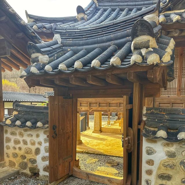 韓国伝統家屋の美しさが伝わる船橋荘