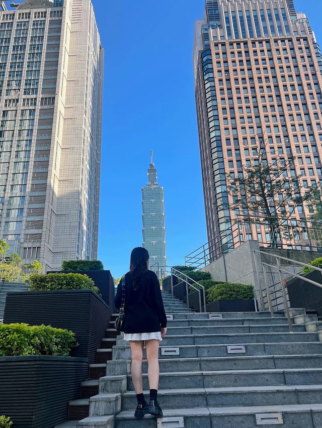 เทใจ ที่ไทเป 💖 พิกัดถ่ายรูปกับตึก Taipei 101
