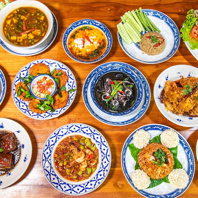 ร้านอาหารใต้ในเชียงใหม่ "สำรับกับข้าว" ย่านนิมมาน