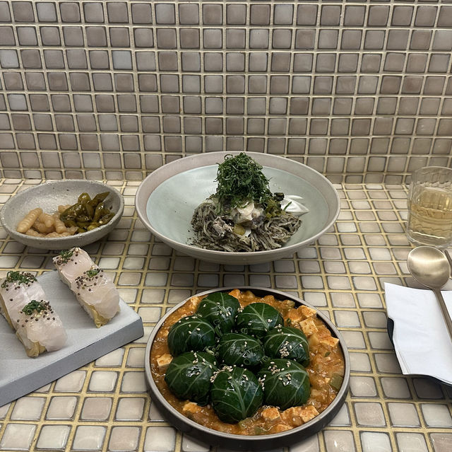 《韓国/漢南洞》お洒落な韓国料理がたべれるレストラン NANPO 🍽️🇰🇷