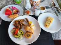 A scumptious breakfast during vacation at Mulberry Collection Silk Village, Hoi An