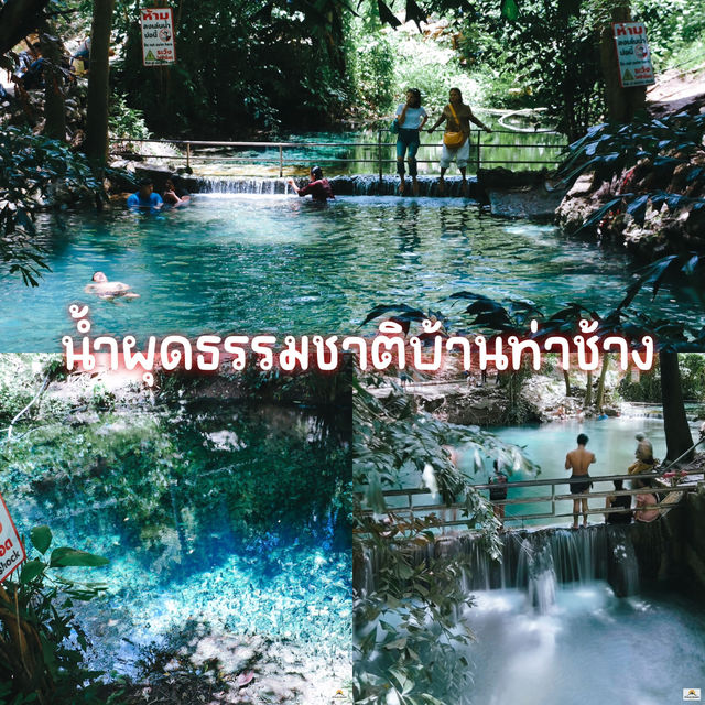 น้ำผุดธรรมชาติบ้านท่าช้าง