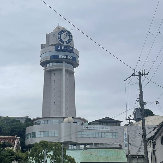 明石市立天文科学館⭐︎東経135度子午線のとおるまち！