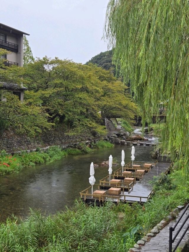 【界 長門】川床テラスでひとやすみ