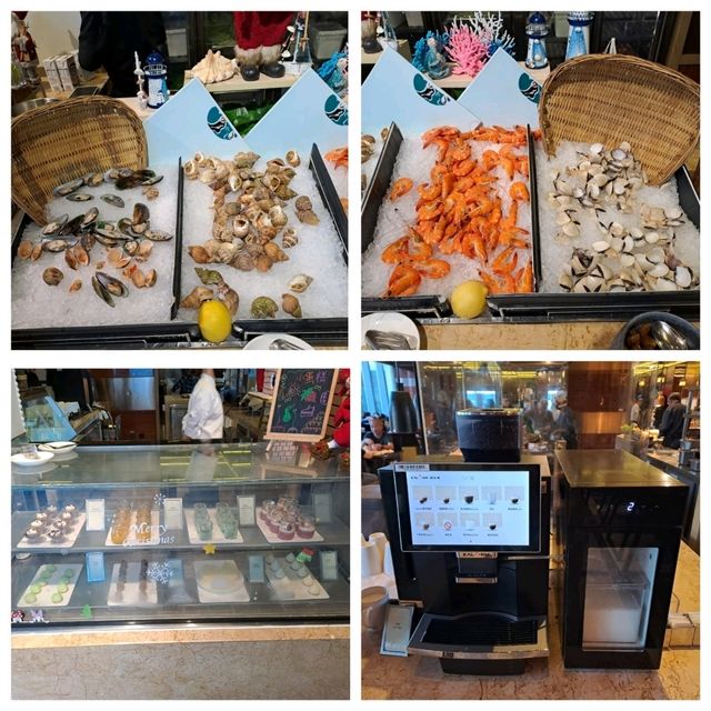 深圳大中華希爾頓酒店念餐廳自助午餐的個人感受