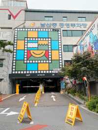 Cute Comic Street in Myeongdong, Seoul