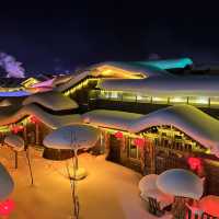 ☃️หมู่บ้านเห็ดหิมะ China Snow Town☃️
