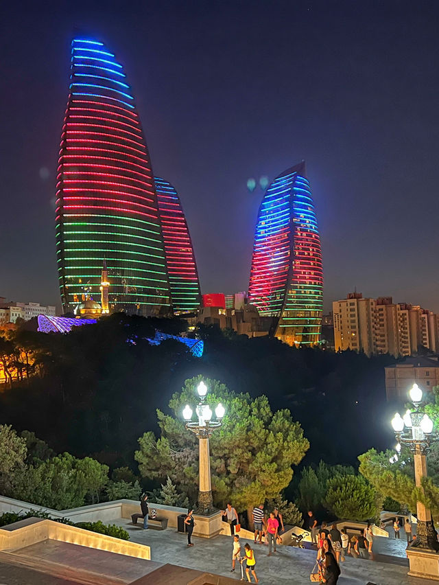 Panoramic view in Baku🇦🇿