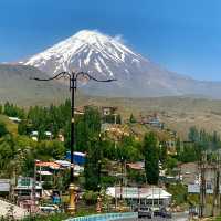 😭🏔️ JAW-DROPPING snow cap mountain - mount damavand 