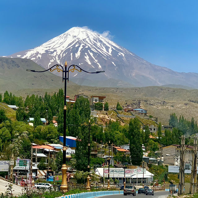 😭🏔️ JAW-DROPPING snow cap mountain - mount damavand 