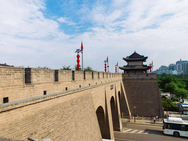 古代城牆:西安城牆 古代城牆:西安城牆