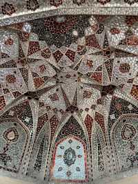 Intricate details of a palace 