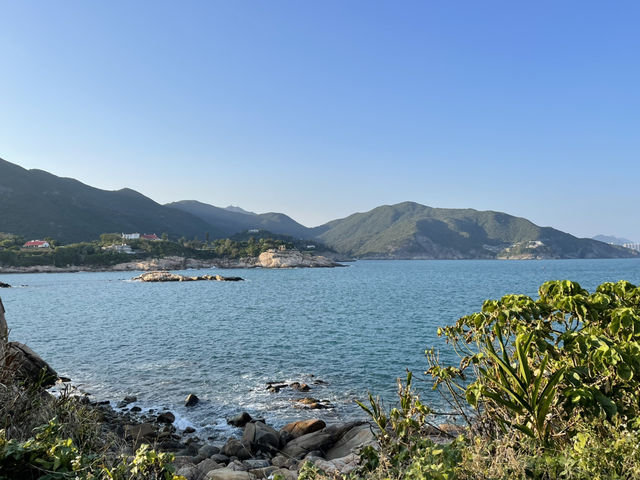 🌄 從香港大頭州到石澳沙灘的風景路線是一次難忘的自然之旅！