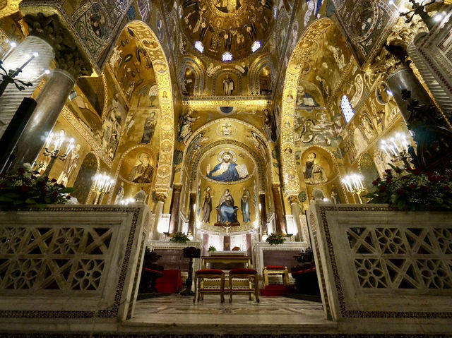 【イタリア・パレルモ】圧巻の神々しさパラティーナ礼拝堂