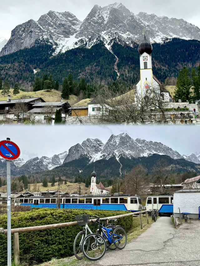 My 1st time to snowy mountain, this place in Germany set a very high bar