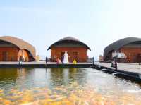 นอนแพริมน้ำแบบ luxury ในเขื่อนศรีนครินทร์