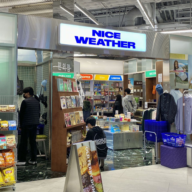 여의도 더 현대서울 트렌디하고 감각적인 편집샵 나이스웨더마켓🛍️