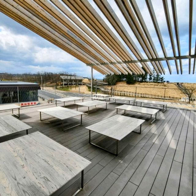 Takahama Café 打卡「隈研吾」操刀設計-鳥取砂丘咖啡
