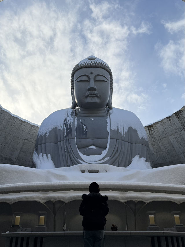真駒内滝野靈園：摩艾像與大佛頭像的雙重震撼