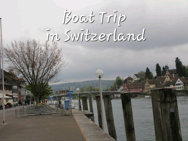 Boat Trip in Switzerland