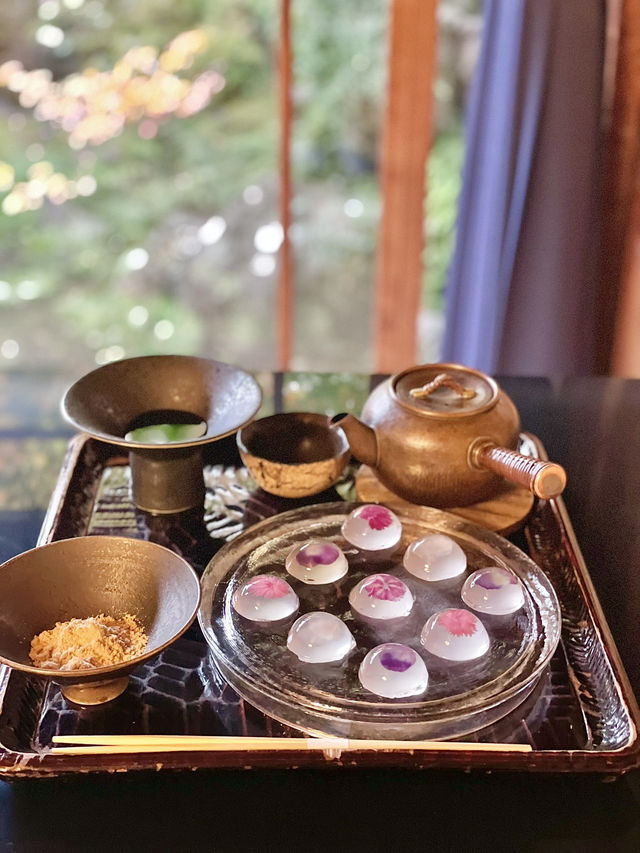 【京都/烏丸御池】京都の有形文化財でわらび餅がいただける 『麓寿庵』