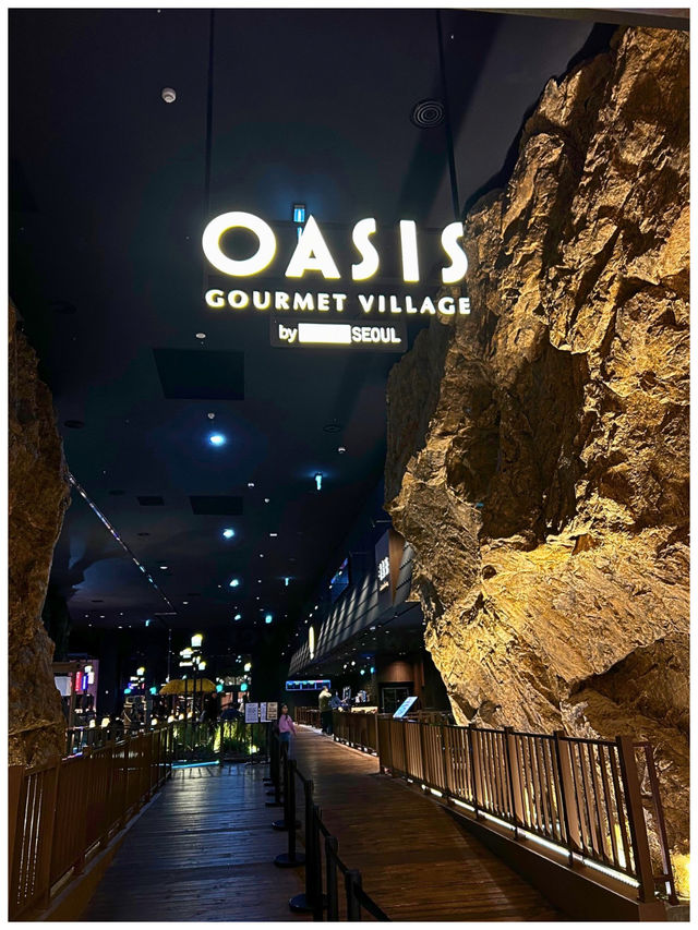 【韓国/仁川】新感覚の大型フードコート＊OASIS GOURMET VILLAGE＊