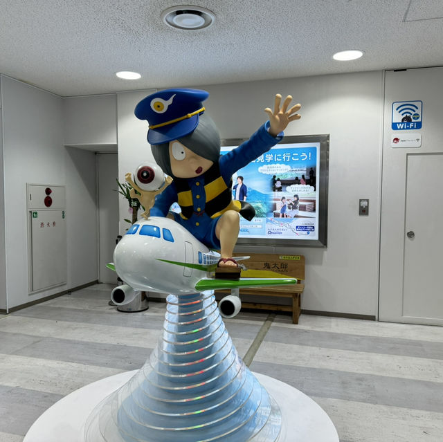 香港都有得直飛嘅米子✈️ 鬼太郎主題機場