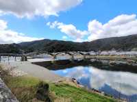 曰本文化味濃的世外桃源~岩國市錦带橋