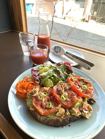 釜山 田浦 新鮮サラダがたっぷり食べれる 【スープオールサラダ