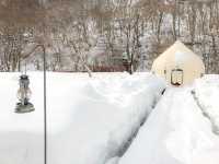 【無人駅直結グランピング】雪とサウナで“ととのう”―冬の DOAI VILLAGE