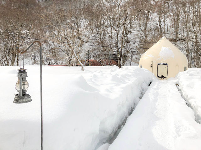 【無人駅直結グランピング】雪とサウナで“ととのう”―冬の DOAI VILLAGE