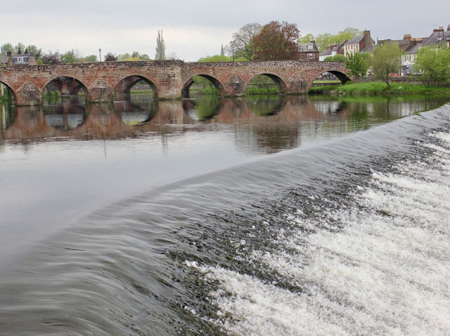 Whispers of Spring in Dumfries: Sakura Blooms, Riverside Serenity, and Echoes of History