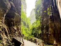 เที่ยวอุทยานหลุมฟ้า สามสะพานสวรรค์ อู่หลง