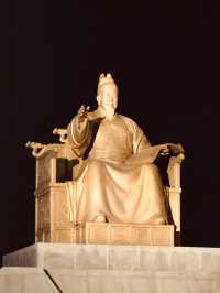 The Grand Presence of King Sejong the Great at Gwanghwamun Square