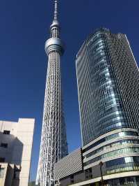  晴空塔 是東京很重要的一個地標 也是電視台的訊號塔